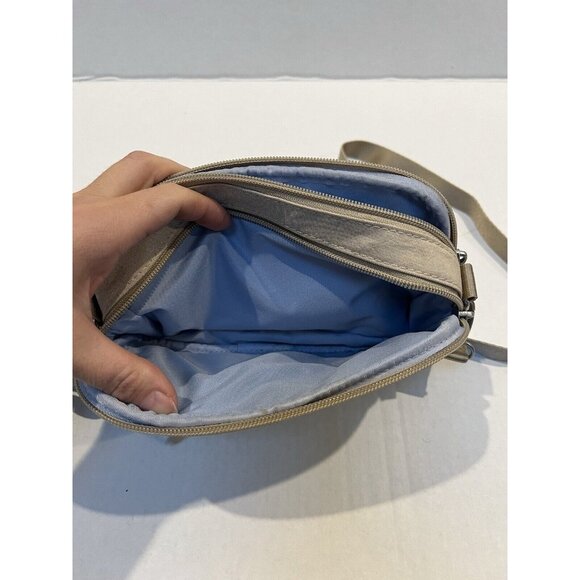 BAGGALLINI RFID Festival Travel Small Crossbody Bag, Tan - Picture 3 of 12